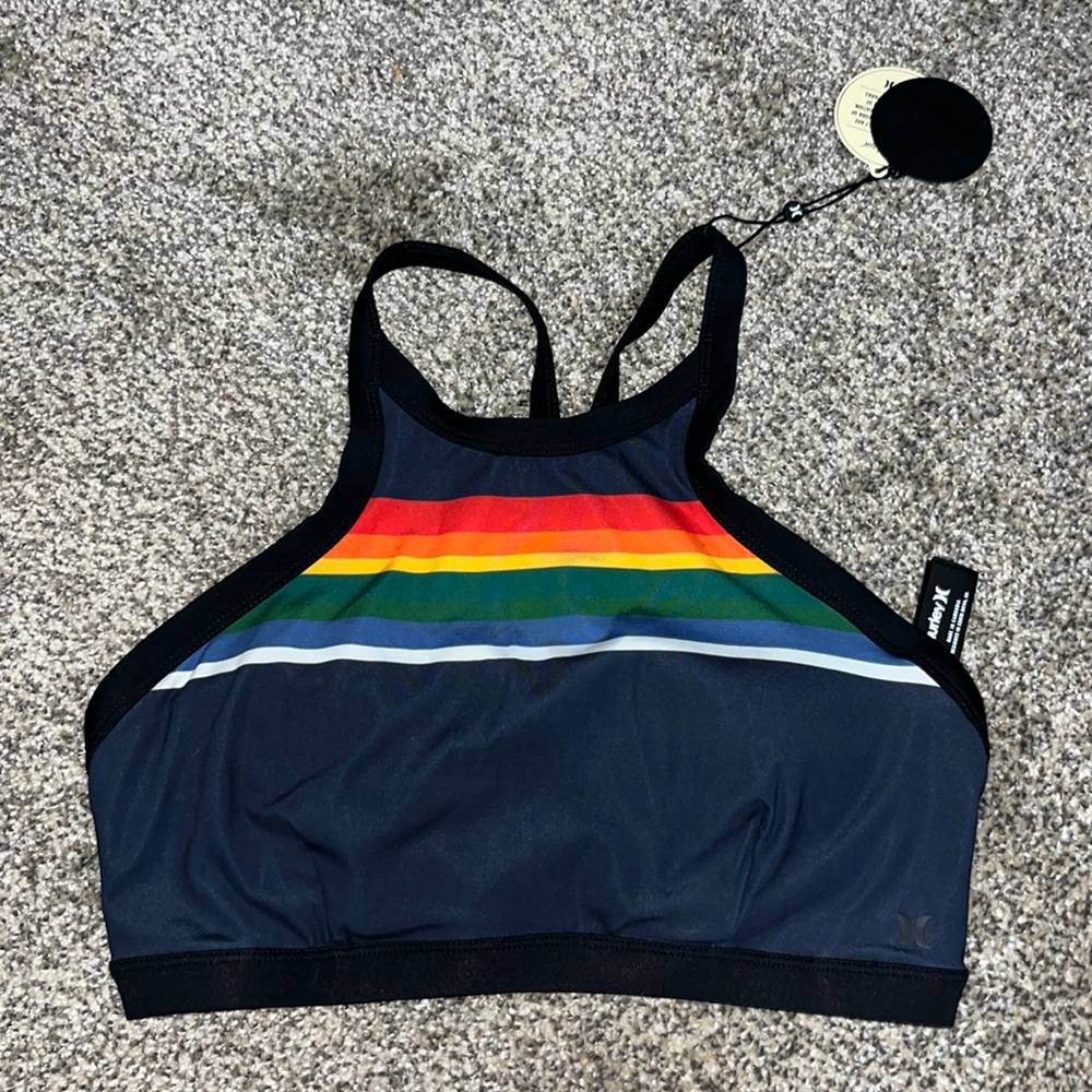 hurley swimsuit/sports bra